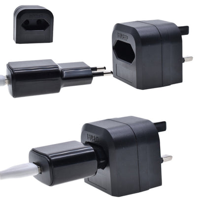 ปลั๊ก EU 250V เป็นปลั๊ก UK พร้อมปลั๊กแปลงฟิวส์, EU Plug To UK Plug