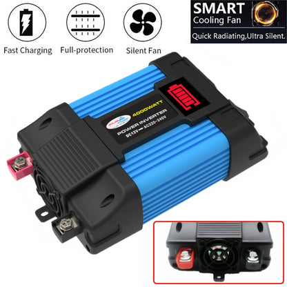 SOLIKE TECH เครื่องแปลงกระแสไฟฟ้ารถยนต์ Sine Wave Convertor อินเวอร์เตอร์อัตโนมัติ, 12V-220V 300W, 12V-110V 300W, 12V-220V 500W, 12V-110V 500W