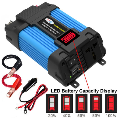 SOLIKE TECH เครื่องแปลงกระแสไฟฟ้ารถยนต์ Sine Wave Convertor อินเวอร์เตอร์อัตโนมัติ, 12V-220V 300W, 12V-110V 300W, 12V-220V 500W, 12V-110V 500W