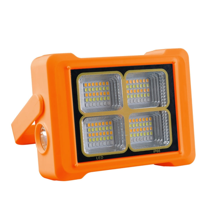 Solar Flood Light ไฟฉายแบบพกพา ไฟฉุกเฉินสำหรับทำงาน, 144 LEDs