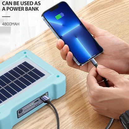 Solar Flood Light ไฟฉายแบบพกพา ไฟฉุกเฉินสำหรับทำงาน, 144 LEDs