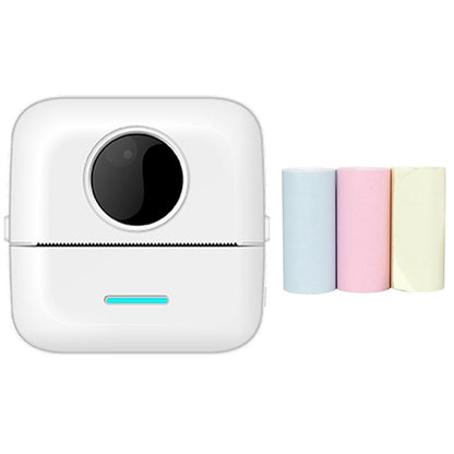 Mini Student คำถามที่ผิด Bluetooth เครื่องพิมพ์ความร้อน, With 5 Rolls White Paper, With 3 Rolls Color Paper
