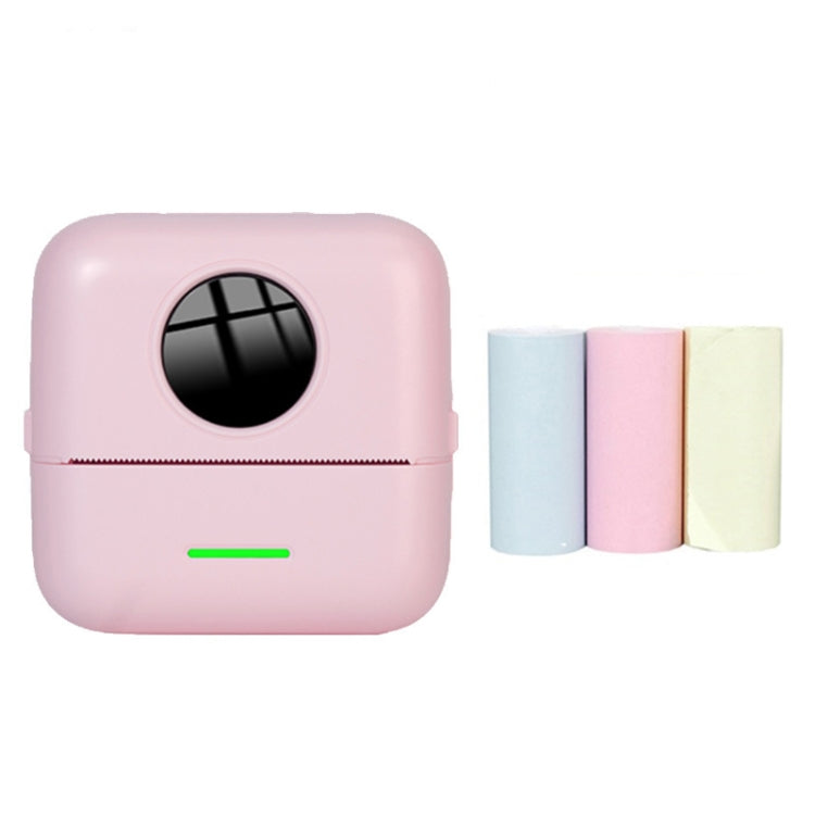 Mini Student คำถามที่ผิด Bluetooth เครื่องพิมพ์ความร้อน, With 5 Rolls White Paper, With 3 Rolls Color Paper