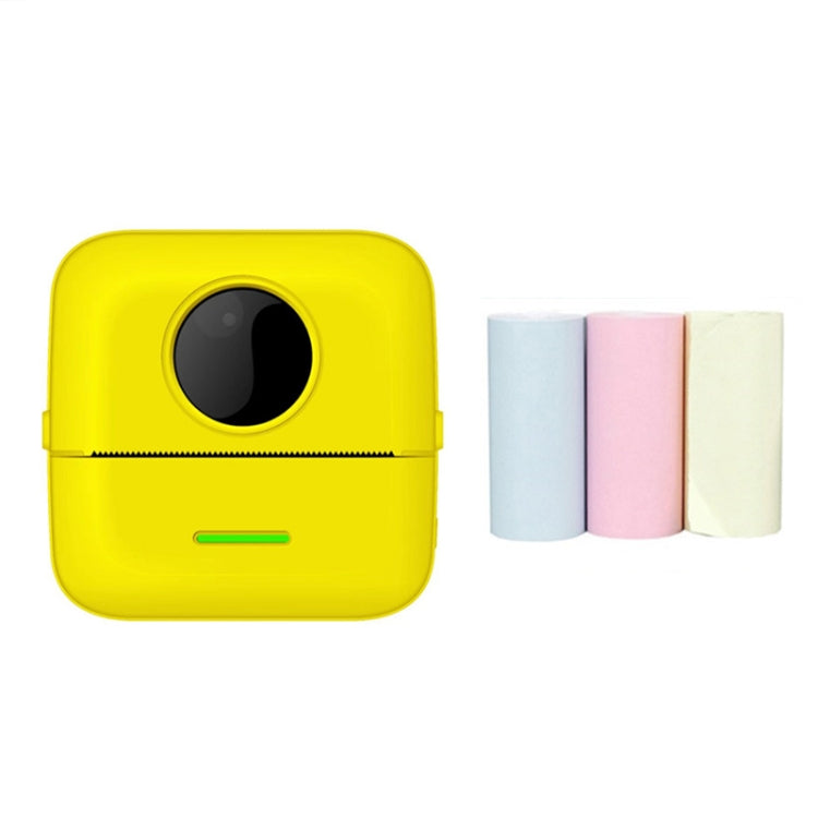 Mini Student คำถามที่ผิด Bluetooth เครื่องพิมพ์ความร้อน, With 5 Rolls White Paper, With 3 Rolls Color Paper