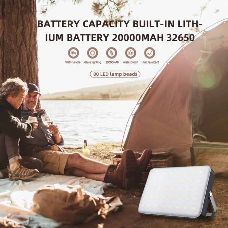 แคมป์ปิ้งกลางแจ้งไฟ LED กันน้ำ USB แบบชาร์จไฟได้, YL205