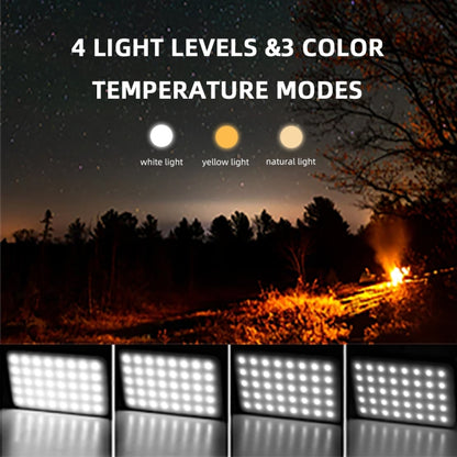 แคมป์ปิ้งกลางแจ้งไฟ LED กันน้ำ USB แบบชาร์จไฟได้, YL205