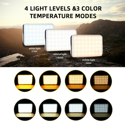 แคมป์ปิ้งกลางแจ้งไฟ LED กันน้ำ USB แบบชาร์จไฟได้, YL205