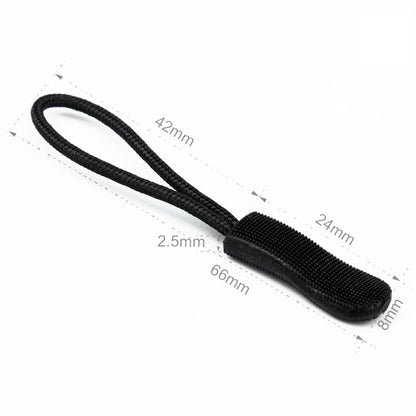 100 pcs TPU พลาสติก Slider สายซิป Caterpillar Puller