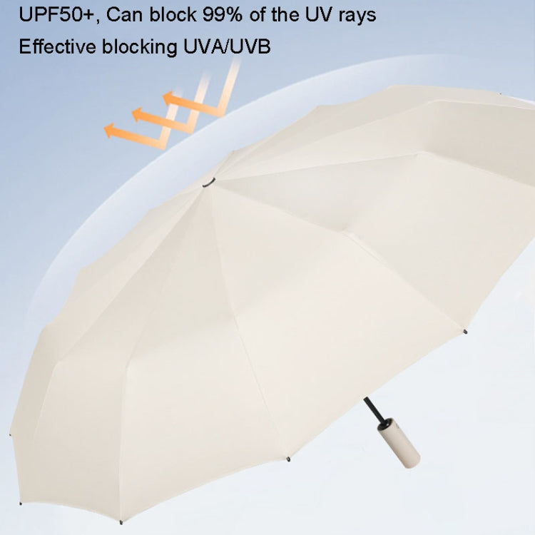 60 Bone Sunny Rain ร่มอัตโนมัติแบบใช้คู่ ร่มบังแดด UV เสริมแรงกันลม, 60 Bones