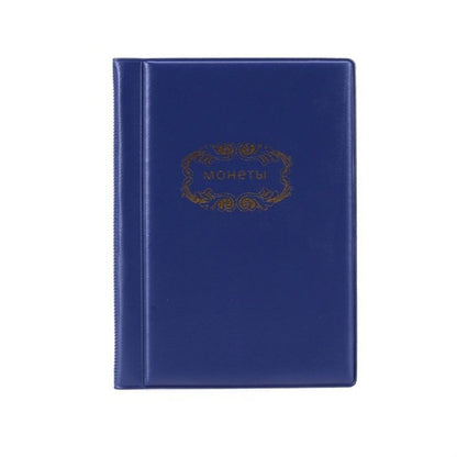 ปกรัสเซีย 2 ชิ้น 120 เหรียญอัลบั้มคอลเลกชันขนาดพกพา