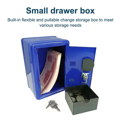 2 ชิ้น Creative Piggy Bank รหัสผ่านกล่องเงินเหรียญเงินสดกล่องประหยัด, Coins Saving Box