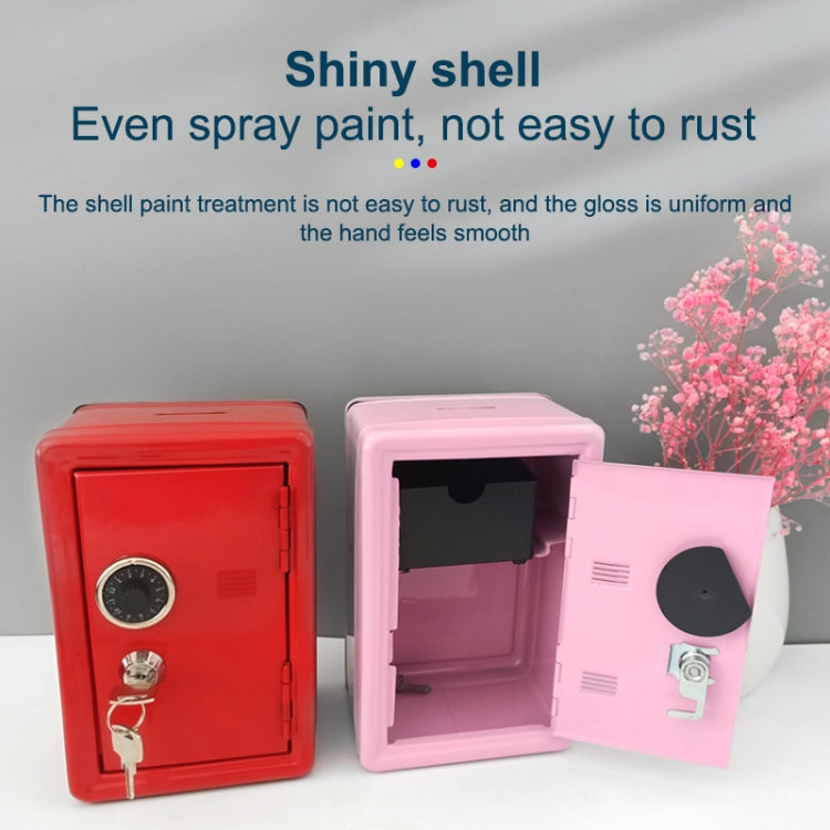 2 ชิ้น Creative Piggy Bank รหัสผ่านกล่องเงินเหรียญเงินสดกล่องประหยัด, Coins Saving Box