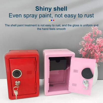 2 ชิ้น Creative Piggy Bank รหัสผ่านกล่องเงินเหรียญเงินสดกล่องประหยัด, Coins Saving Box