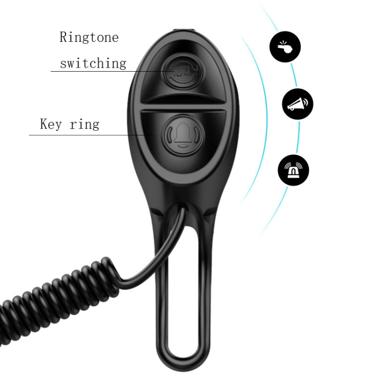 Twooc T-002 120dB อุปกรณ์เสริมสกู๊ตเตอร์จักรยานพร้อมแตรไฟฟ้าแบบชาร์จ USB
