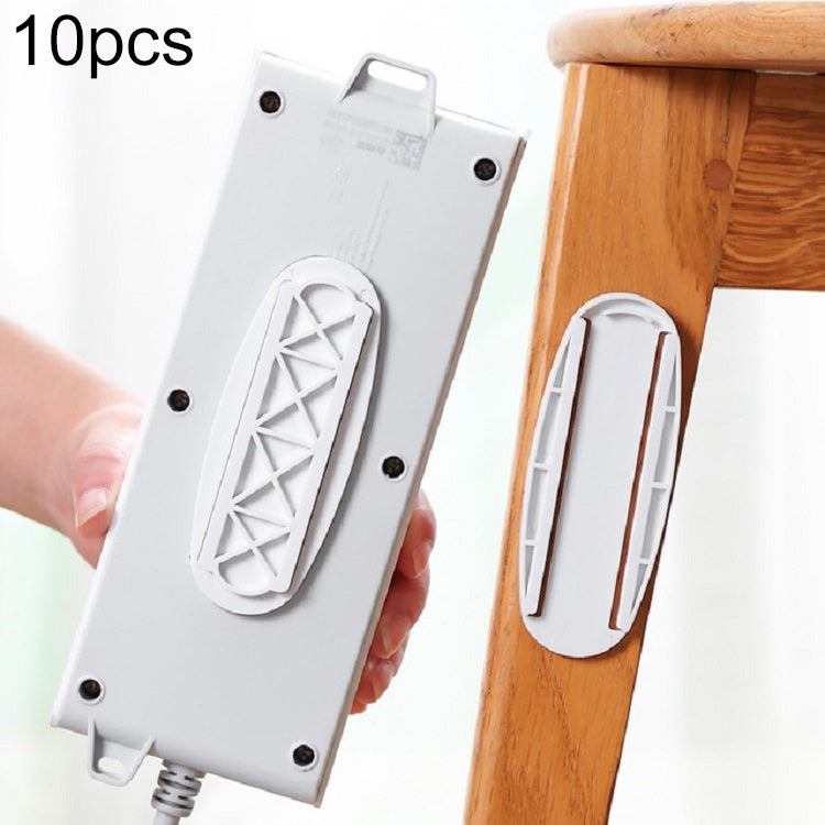 10 PCS Plug-in Wire Finisher Board Holder ติดผนังบอร์ด Router Holder, Oval, Square