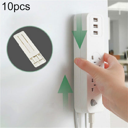 10 PCS Plug-in Wire Finisher Board Holder ติดผนังบอร์ด Router Holder, Oval, Square