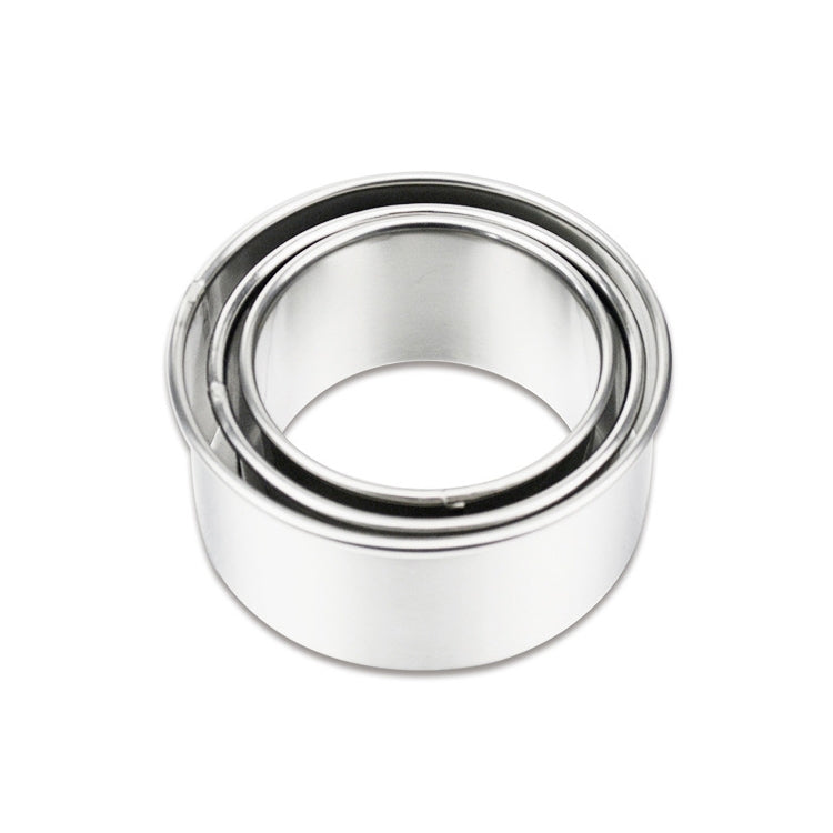 3 ชิ้น/เซ็ตสแตนเลสรอบเกี๊ยวห่อแม่พิมพ์ชุดเครื่องตัด Maker เครื่องมือ, Circular, Sawtooth