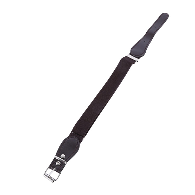 2 ชิ้นเด็กโพลีเอสเตอร์ + หนัง PU หัวเข็มขัดสี่เหลี่ยมขาปรับเข็มขัดยางยืด, 65cm