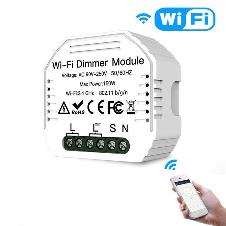 สวิตช์หรี่ไฟสวิตช์ Wifi อัจฉริยะและสวิตช์แบบดั้งเดิมสวิตช์ควบคุมคู่อัจฉริยะ