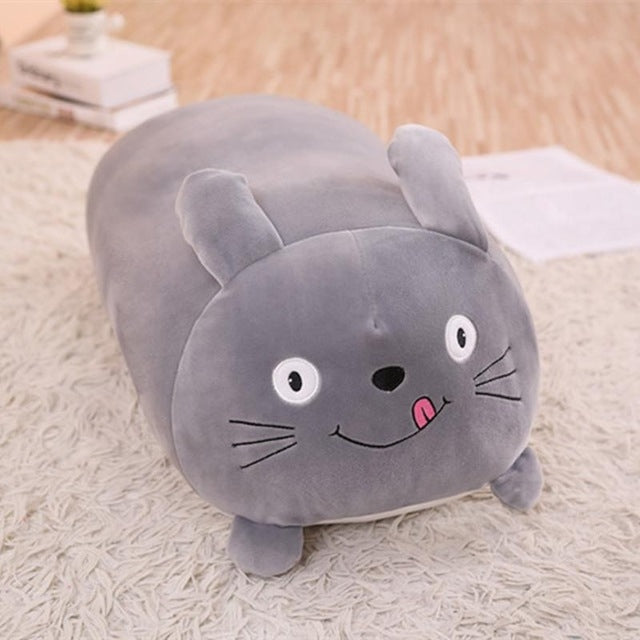 ใหม่สัตว์การ์ตูนหมอนสุนัขไขมันน่ารักแมว Totoro เพนกวินหมูกบตุ๊กตาของเล่น, 28cm, 60cm, 90cm