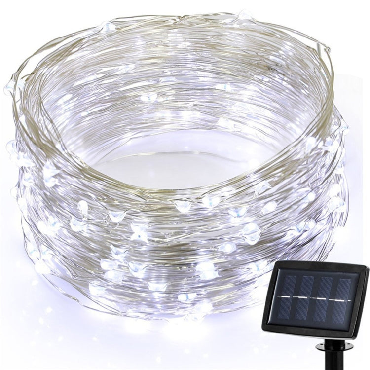 22m 200 LEDs พลังงานแสงอาทิตย์บ้านสวนทองแดงสายไฟ Fairy แสงกลางแจ้ง Christmas Party Decor Strip โคมไฟ 8 โหมด