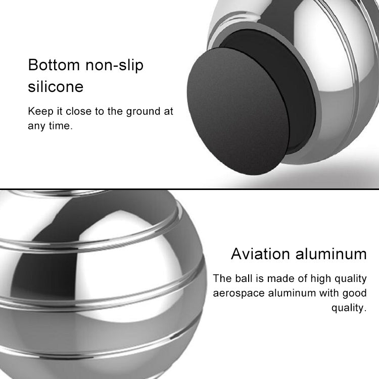 ถอดประกอบได้อย่างเต็มที่หมุนโต๊ะบอลบีบอัดไจโรสโคปโต๊ะของเล่น, Diameter 45mm, Diameter 55mm