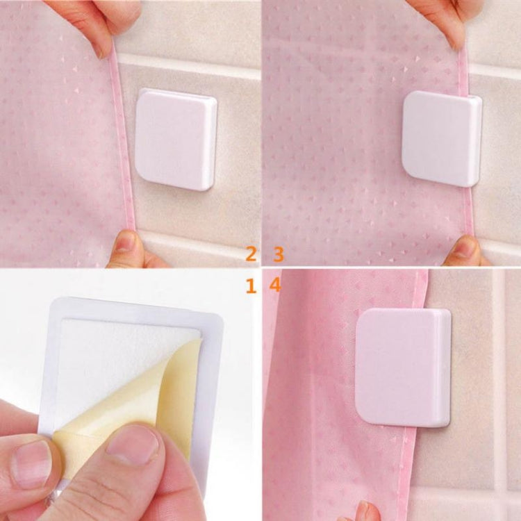 2 PCS Plastic Viscose Curtain Clip คลิปม่านอาบน้ำ, Viscose Curtain Clip