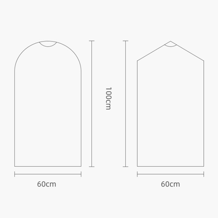 100 ชิ้นทิ้งโปร่งใสเสื้อผ้าถุงเก็บฝุ่นฝุ่น, 55x80cm PP 4 Wires, 60x90cm PP 4 Wires, 60x100cm PP 4 Wires, 55x80cm Thicken PE 6 Wires, 60x90cm Thicken PE 6 Wires, 60x100cm Thicken PE 6 Wires, 60x110cm PP 4 Wires, 60x110cm Thicken PE 6 Wires              ...