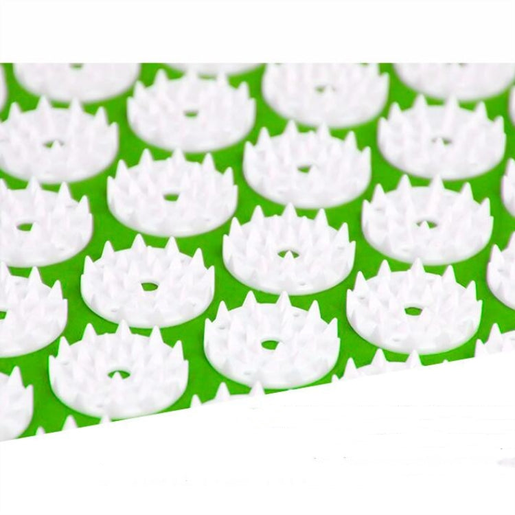 TPE + ฟองน้ำฝังเข็ม Acupoint บรรเทาอาการปวดฝังเข็มนวด Pad เสื่อโยคะ + ชุดหมอน