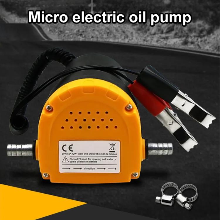 24V 60W น้ำมัน / น้ำมันดิบ Fluid Sump Extractor Scavenge Exchange Transfer Pump ดูด Transfer Pump + หลอดสำหรับ Auto Car เรือ Mot, 24V