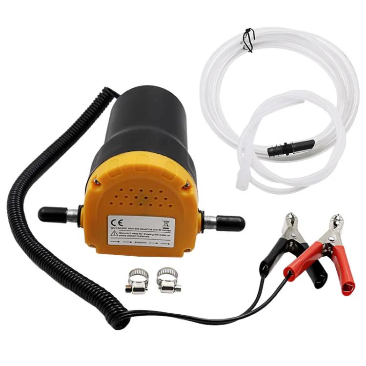 12V 60W น้ำมัน/น้ำมันดิบ Fluid Sump Extractor Scavenge Exchange Transfer Pump Suction Transfer Pump + หลอดสำหรับรถยนต์เรือ Mot, 12V