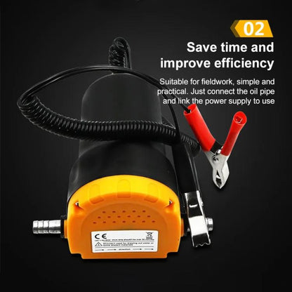 12V 60W น้ำมัน/น้ำมันดิบ Fluid Sump Extractor Scavenge Exchange Transfer Pump Suction Transfer Pump + หลอดสำหรับรถยนต์เรือ Mot, 12V