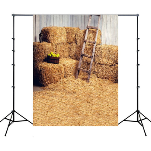 1.5m x 2.1m Straw Pile Wheat Field Scene ทารกแรกเกิดการถ่ายภาพพื้นหลังผ้า