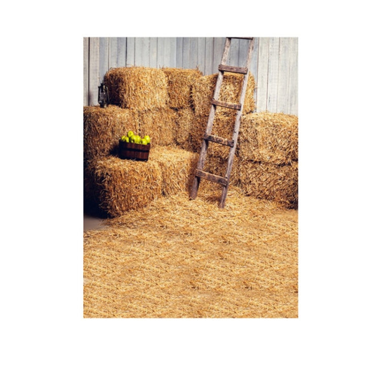 1.5m x 2.1m Straw Pile Wheat Field Scene ทารกแรกเกิดการถ่ายภาพพื้นหลังผ้า