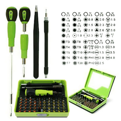 HUIJIAQ 53-in-1 Multi-Function Screwdriver Set Combination Electronic Digital Repair เครื่องมือ, HUIJIAQ 53 in 1