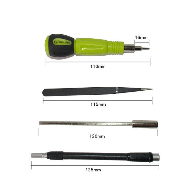 HUIJIAQ 53-in-1 Multi-Function Screwdriver Set Combination Electronic Digital Repair เครื่องมือ, HUIJIAQ 53 in 1