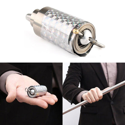 3 PCS ความยาว 110 ซม. Magic Props Stick แท่งยางยืดโลหะสีเงิน, Metal Elastic Stick