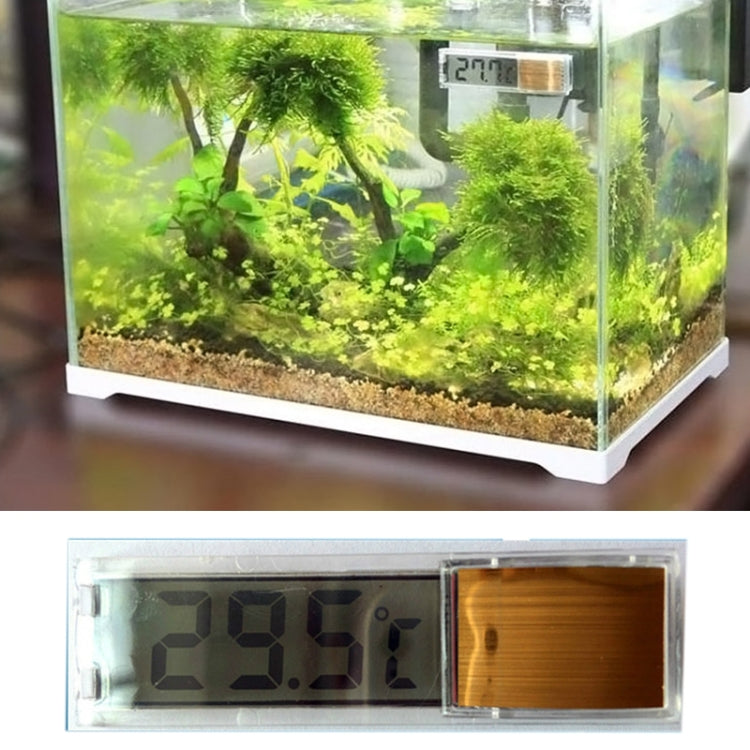 มัลติฟังก์ชั่น LCD 3D การวัดอุณหภูมิอิเล็กทรอนิกส์แบบดิจิตอลตู้ปลาเครื่องวัดอุณหภูมิตู้ปลา