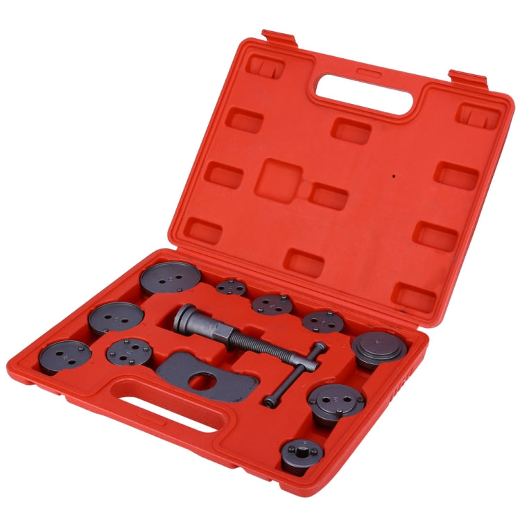 Universal Auto Car Precision Disc BRAKE Caliper WIND Back ชุดเครื่องมือเบรค Pad เบรคปั๊มเบรคลูกสูบรถซ่อมชุดเครื่องมือ, 12 In 1 Brake Air Pump