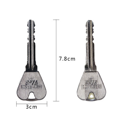 2 PCS Key Into Bottle Magic Props Deformable Magic Keys, Key Into Bottle