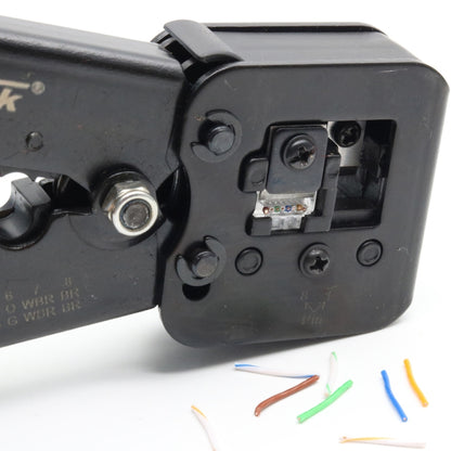คู่มือมัลติฟังก์ชั่นเครื่องมือช่างไฟฟ้าแคลมป์สายเคเบิลมืออาชีพผ่านรู, Electrician Tools