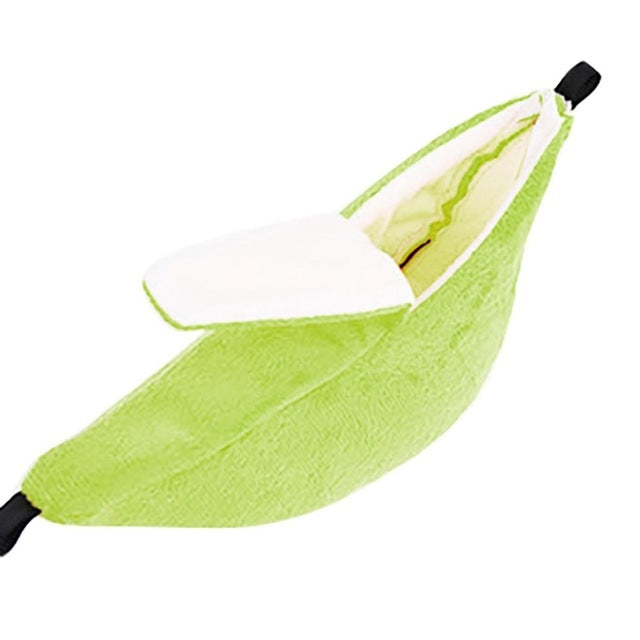 W4032 เตียงแกว่งแขวน Banana Type Bed Small Nest Moon Bed สำหรับสัตว์เล็ก