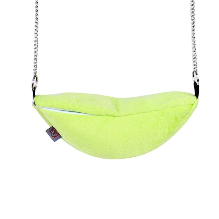 W4032 เตียงแกว่งแขวน Banana Type Bed Small Nest Moon Bed สำหรับสัตว์เล็ก