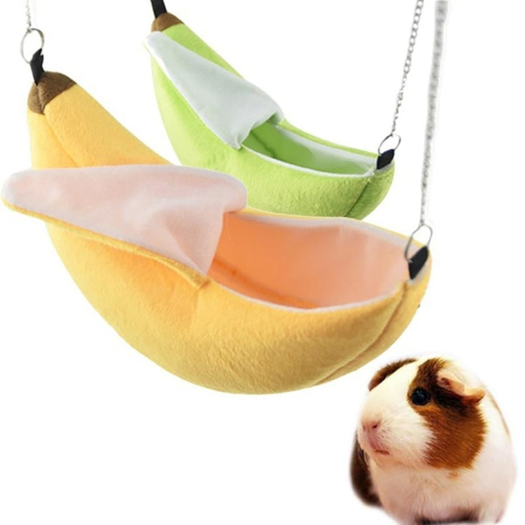 W4032 เตียงแกว่งแขวน Banana Type Bed Small Nest Moon Bed สำหรับสัตว์เล็ก