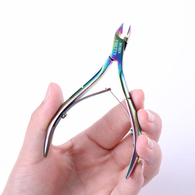 3 PCS เล็บ Cuticle Nipper Cutter Rainbow Clipper Scissor Dead Skin Remover ตัดเล็บเครื่องมือเล็บ