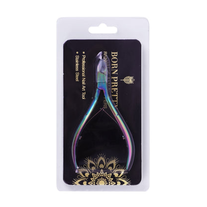 3 PCS เล็บ Cuticle Nipper Cutter Rainbow Clipper Scissor Dead Skin Remover ตัดเล็บเครื่องมือเล็บ