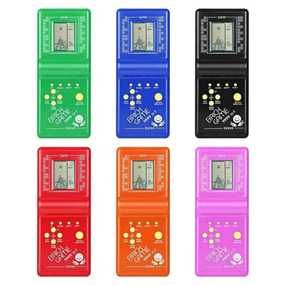 คอนโซลเกมมือถือ Tetris Brick Game แบบคลาสสิก, เกม 7 Kings ในตัว, การจัดส่งสีแบบสุ่ม, Brick Game Handheld Game