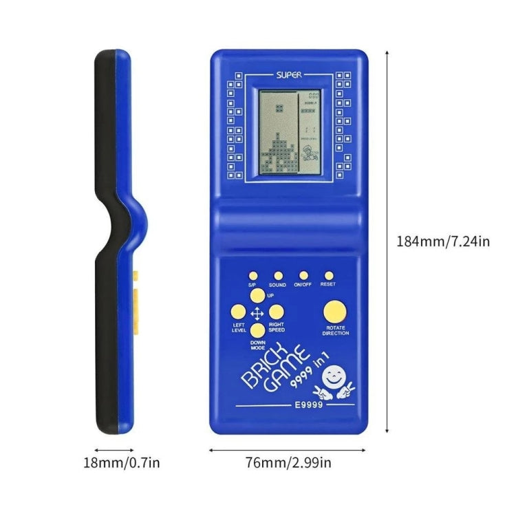 คอนโซลเกมมือถือ Tetris Brick Game แบบคลาสสิก, เกม 7 Kings ในตัว, การจัดส่งสีแบบสุ่ม, Brick Game Handheld Game