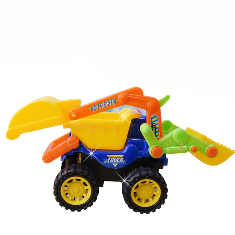 ชายหาดจำลองวิศวกรรมรถบรรทุก Ebulldozer ของเล่นเด็ก, Engineering Truck