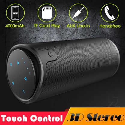 ZEALOT S8 3D สเตอริโอบลูทูธลำโพงไร้สายคอลัมน์ซับวูฟเฟอร์แบบพกพา Touch Control AUX การเล่นการ์ด TF แฮนด์ฟรีพร้อมไมโครโฟน
